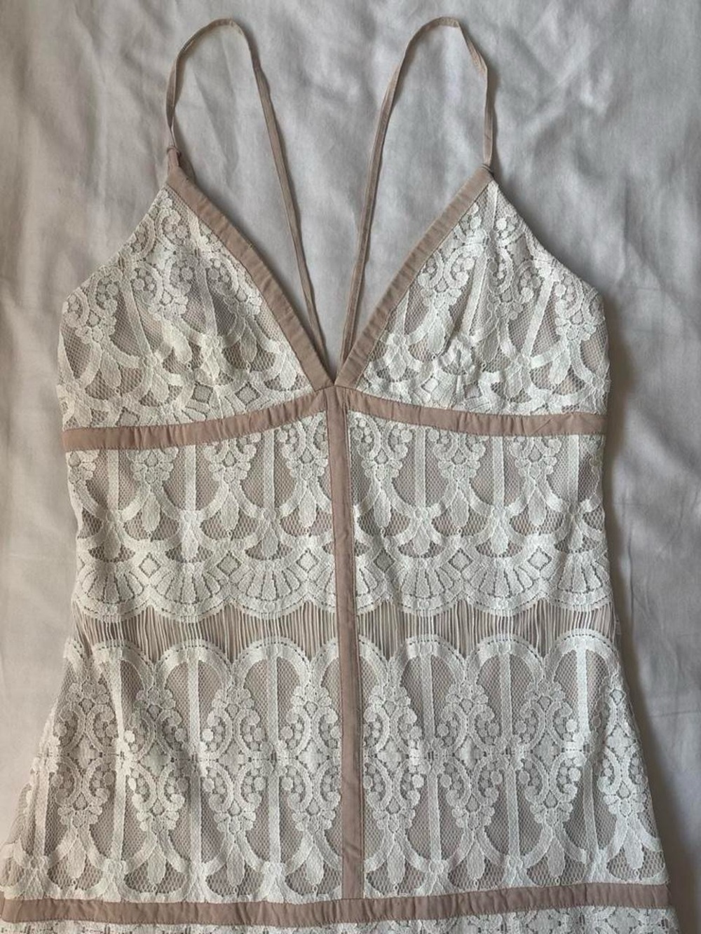 Lace Maxi Slip Dress - Picture 2 of 6
